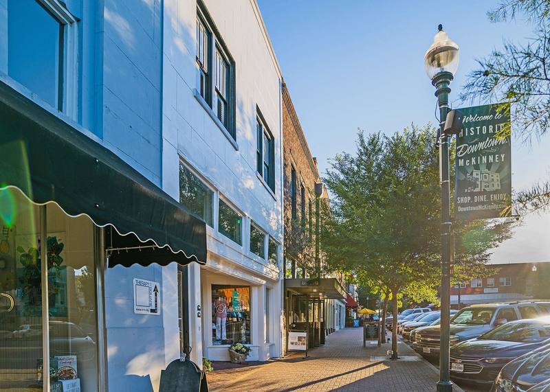 Historic Downtown McKinney, Collin County