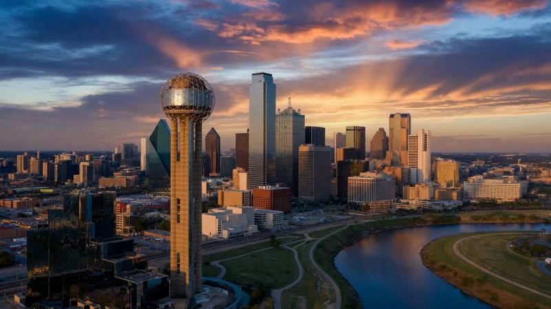 Downtown Dallas skyline